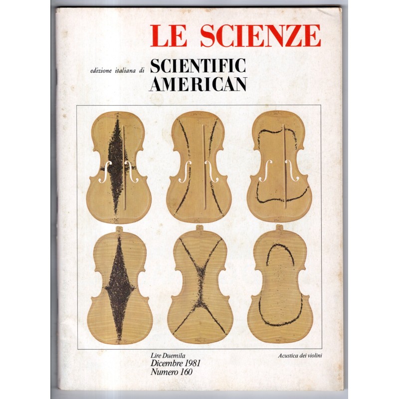 LE SCIENZE. EDIZIONE ITALIANA DI SCIENTIFIC AMERICAN-n 160, dicembre-1981