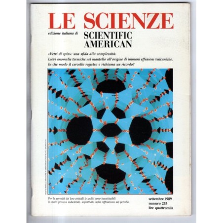 LE SCIENZE. EDIZIONE ITALIANA DI SCIENTIFIC AMERICAN-n 253, settembre-1989