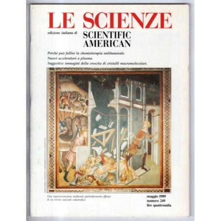 LE SCIENZE. EDIZIONE ITALIANA DI SCIENTIFIC AMERICAN-n 249, maggio-1989