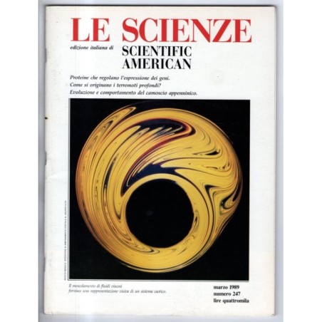 LE SCIENZE. EDIZIONE ITALIANA DI SCIENTIFIC AMERICAN-n 247, marzo-1989