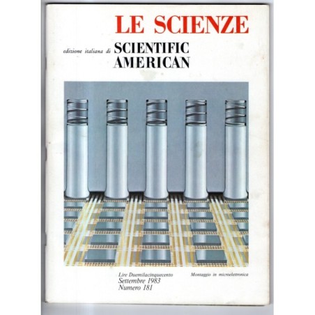 LE SCIENZE. EDIZIONE ITALIANA DI SCIENTIFIC AMERICAN-n 181, settembre-1983