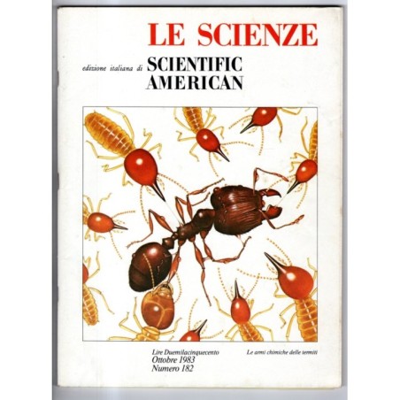 LE SCIENZE. EDIZIONE ITALIANA DI SCIENTIFIC AMERICAN-n 182, ottobre-1983