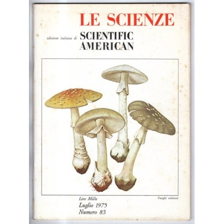 LE SCIENZE. EDIZIONE ITALIANA DI SCIENTIFIC AMERICAN-n 83, luglio-1975