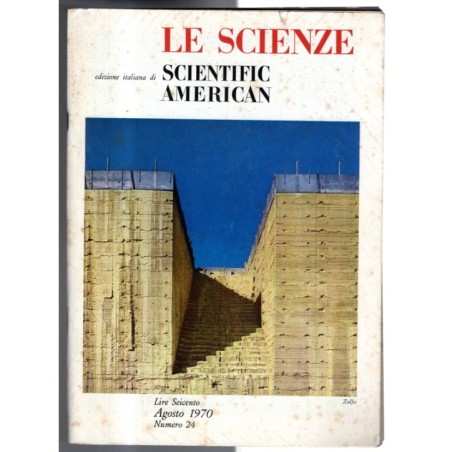 LE SCIENZE. EDIZIONE ITALIANA DI SCIENTIFIC AMERICAN-n 24, agosto-1970
