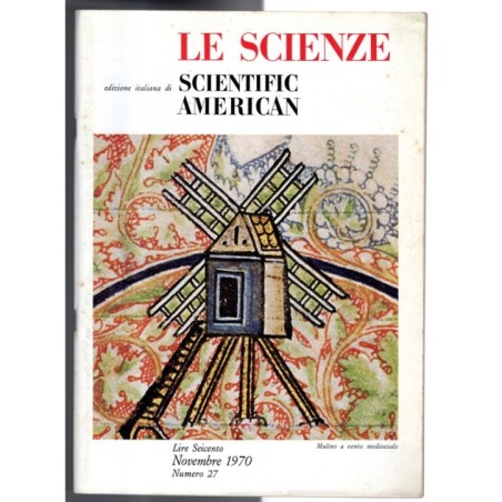 LE SCIENZE. EDIZIONE ITALIANA DI SCIENTIFIC AMERICAN-n 27, novembre-1970
