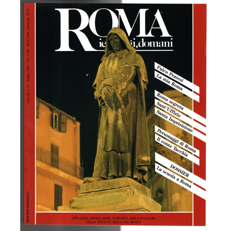 ROMA IERI, OGGI, DOMANI-n 23, maggio-1990