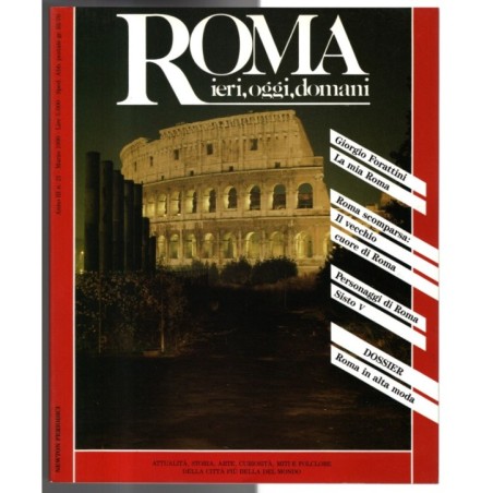 ROMA IERI, OGGI, DOMANI-n 21, marzo-1990