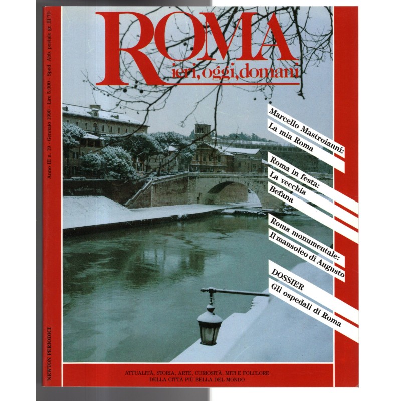 ROMA IERI, OGGI, DOMANI-n 19, gennaio-1990