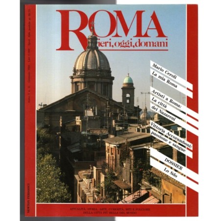 ROMA IERI, OGGI, DOMANI-n 41, gennaio-1992