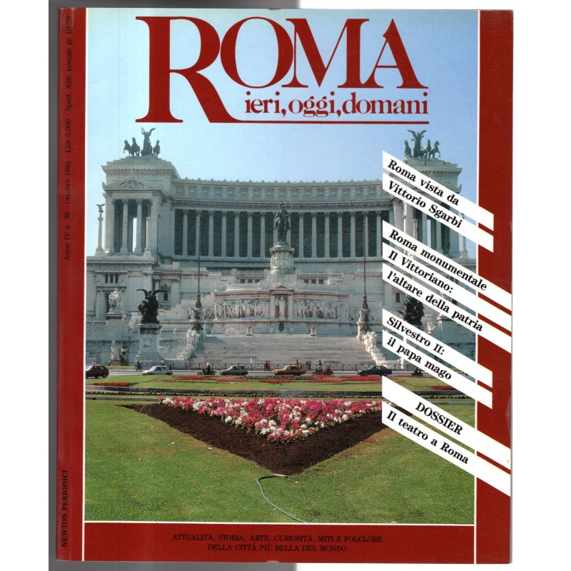 ROMA IERI, OGGI, DOMANI-n 38, ottobre-1991