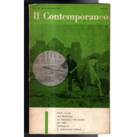 IL CONTEMPORANEO-n 40, settembre-1961