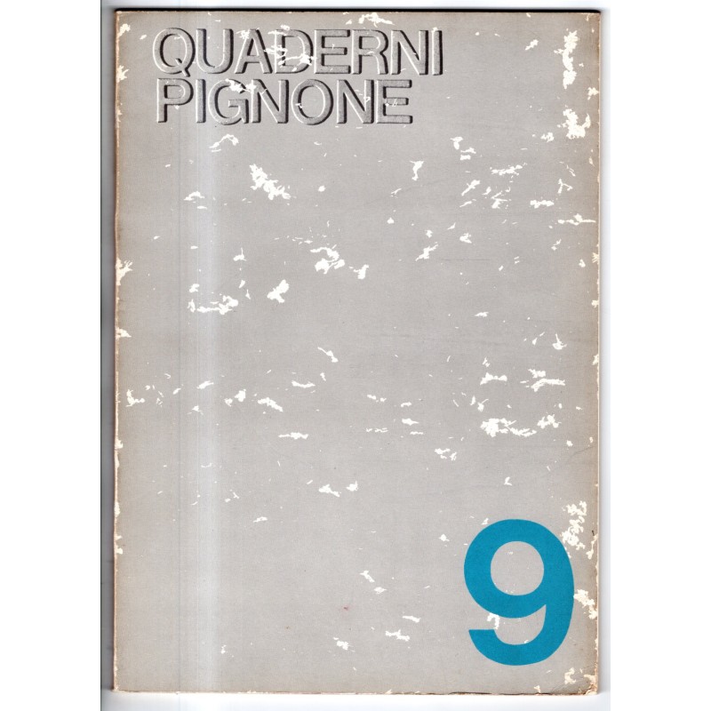 QUADERNI PIGNONE-n 9, dicembre-1967