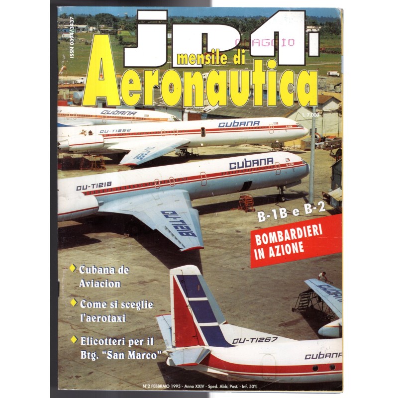 JP4 MENSILE DI AERONAUTICA-n 2, febbraio-1995