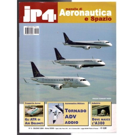 JP4 MENSILE DI AERONAUTICA E SPAZIO-n 6, giugno-2004