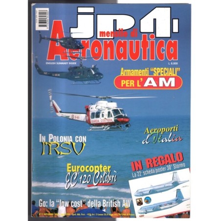 JP4 MENSILE DI AERONAUTICA-n 11, novembre-1998