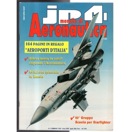 JP4 MENSILE DI AERONAUTICA-n 2, febbraio-1994