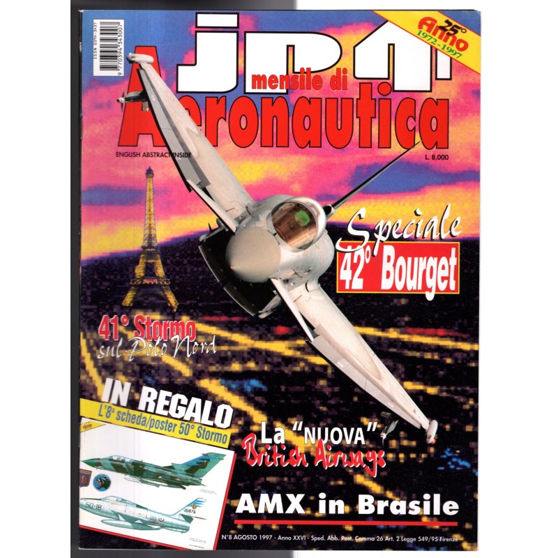 JP4 MENSILE DI AERONAUTICA-n 8, agosto-1997