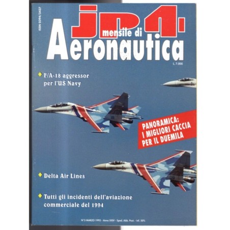 JP4 MENSILE DI AERONAUTICA-n 3, marzo-1995
