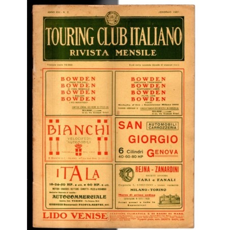 TOURING CLUB ITALIANO-n 2, febbraio-1907