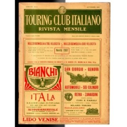 TOURING CLUB ITALIANO-n 9, settembre-1907