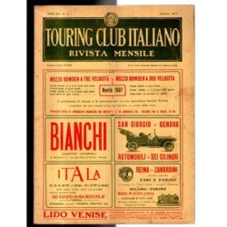 TOURING CLUB ITALIANO-n 8, agosto-1907