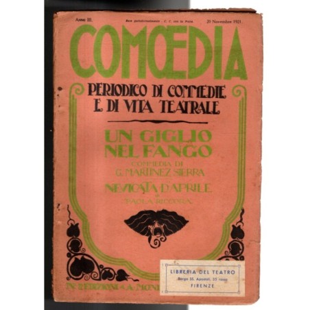 COMOEDIA-n 22, 20 novembre-1921