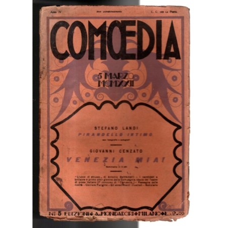 COMOEDIA-n 5, 5 marzo-1922