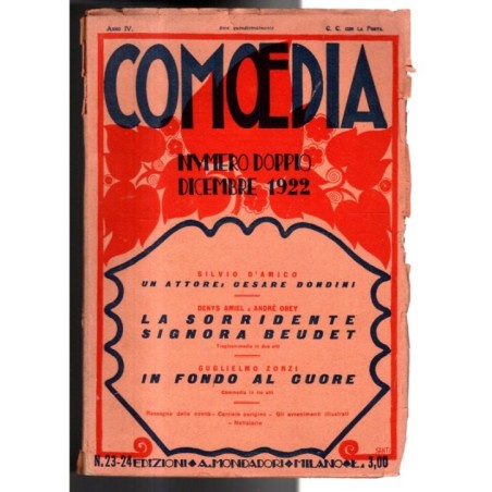 COMOEDIA-n 23-24, dicembre-1922