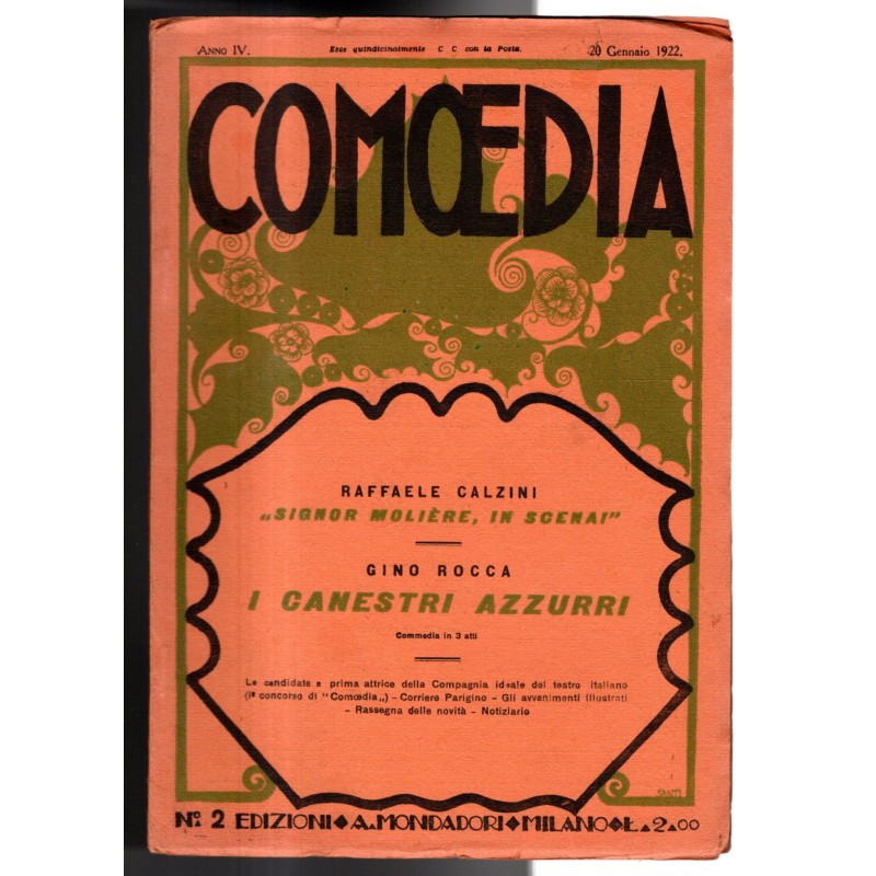 COMOEDIA-n 2, 20 gennaio-1922