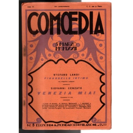 COMOEDIA-n 5, 5 marzo-1922