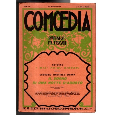 COMOEDIA-n 6, 20 marzo-1922