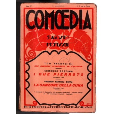 COMOEDIA-n 15, 5 agosto-1922