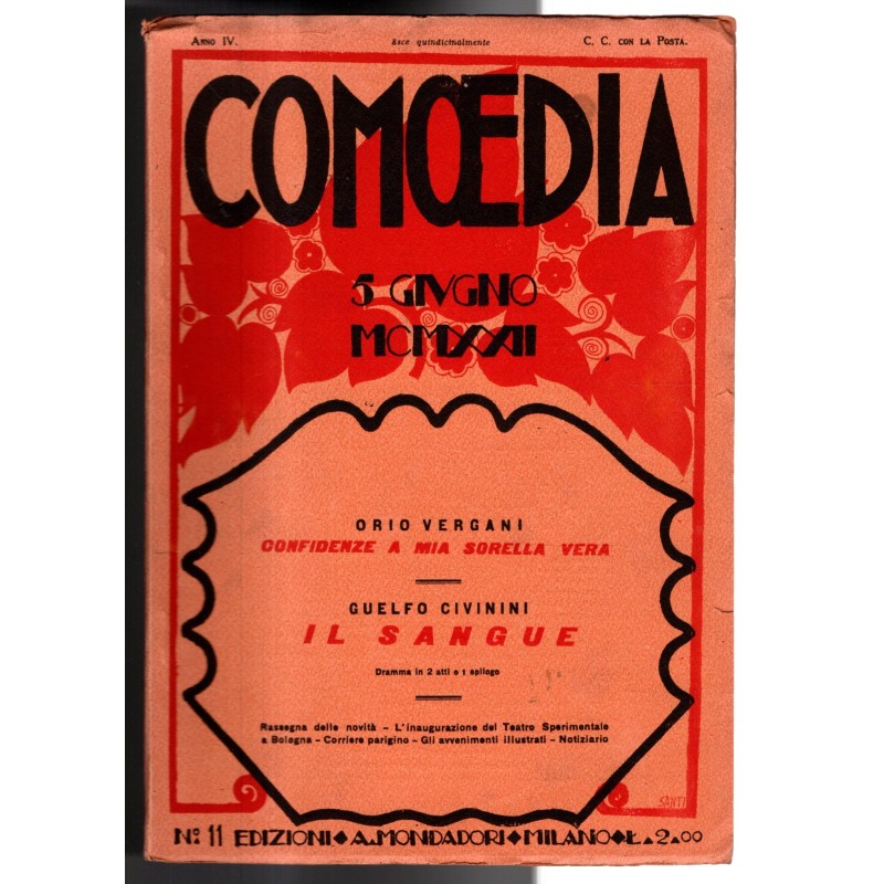 COMOEDIA-n 11, 5 giugno-1922