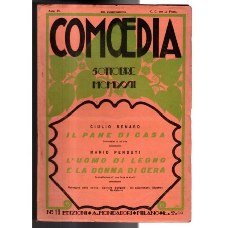 COMOEDIA-n 19, 5 ottobre-1922