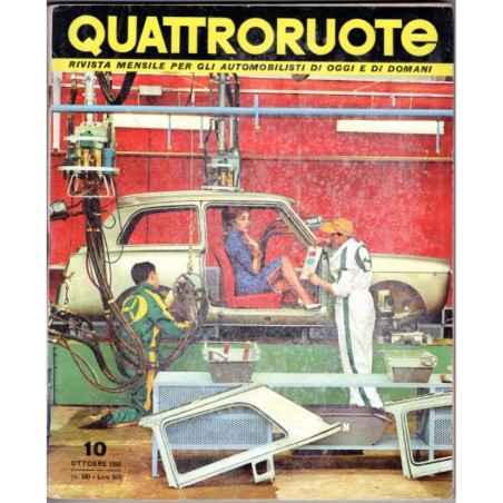 QUATTRORUOTE-n 58, ottobre-1960