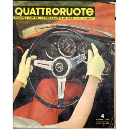 QUATTRORUOTE-n 52, aprile-1960