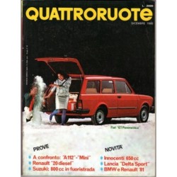 QUATTRORUOTE-n 302, dicembre-1980