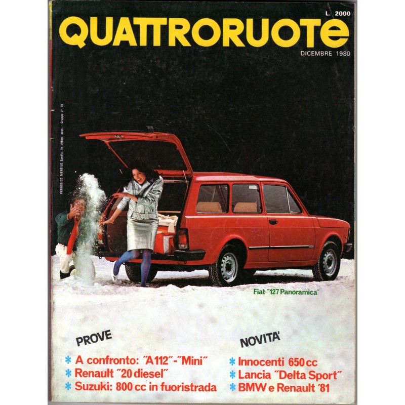 QUATTRORUOTE-n 302, dicembre-1980