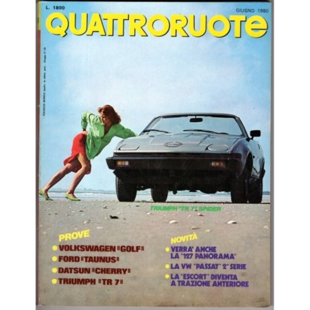 QUATTRORUOTE-n 296, giugno-1980