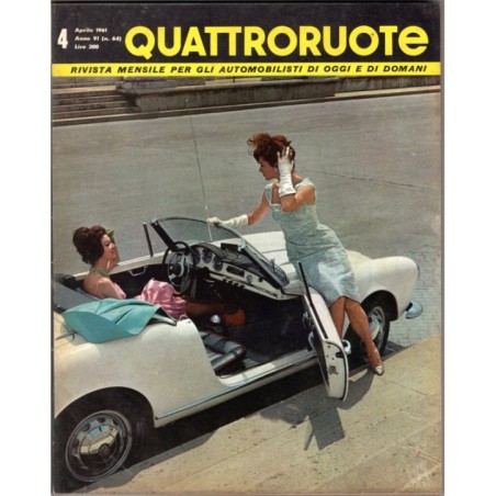 QUATTRORUOTE-n 64, aprile-1961