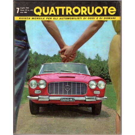 QUATTRORUOTE-n 67, luglio-1961