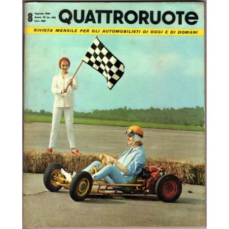QUATTRORUOTE-n 68, agosto-1961