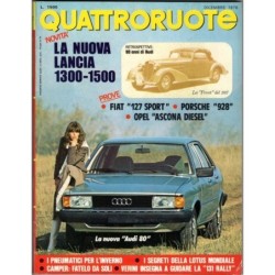QUATTRORUOTE-n 277, dicembre-1978