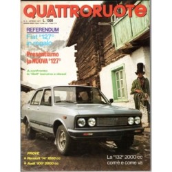 QUATTRORUOTE-n 256, aprile-1977