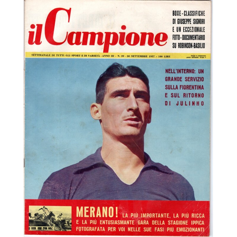IL CAMPIONE-n 39, 30 settembre-1957