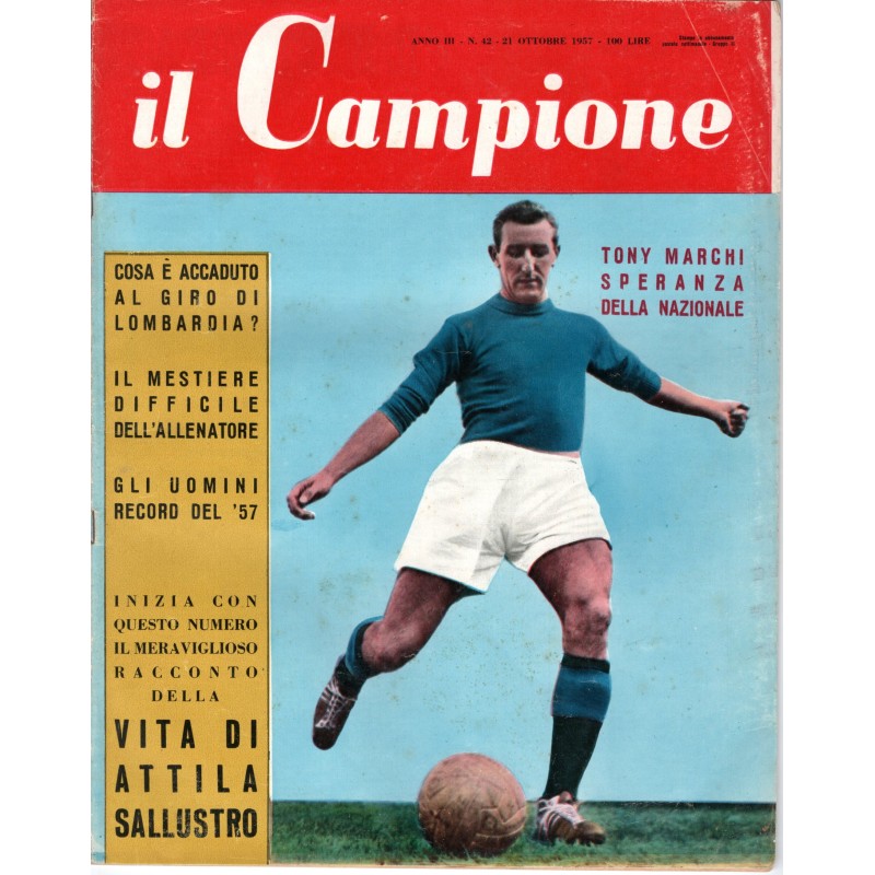 IL CAMPIONE-n 42, 21 ottobre-1957