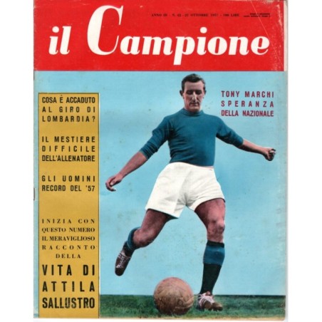IL CAMPIONE-n 42, 21 ottobre-1957