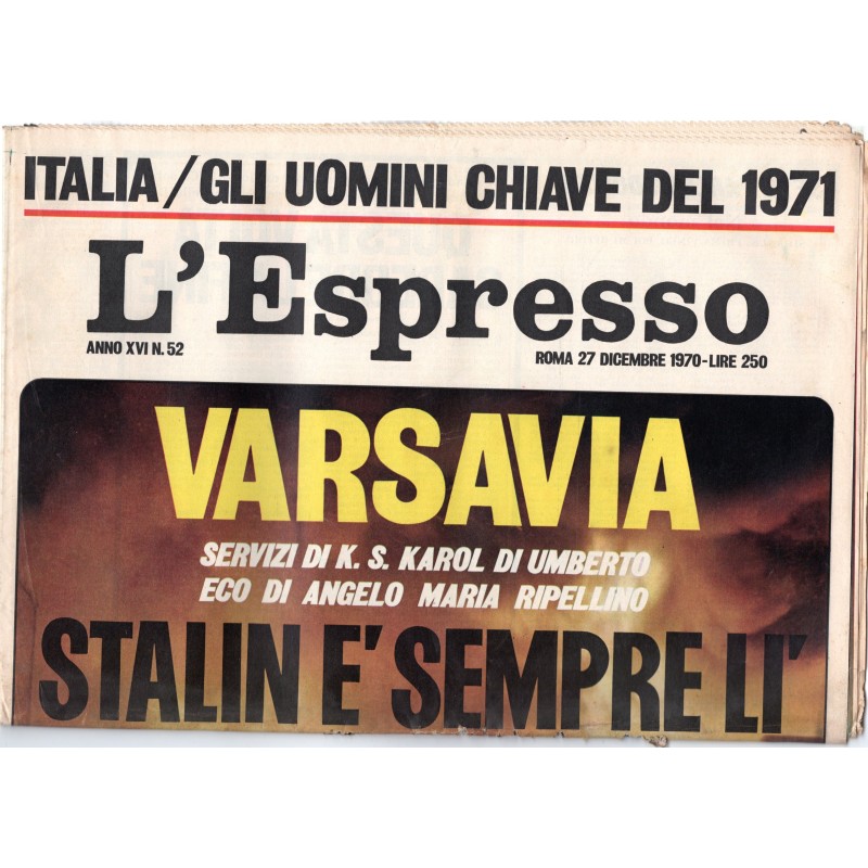 L'ESPRESSO-n 52, 27 dicembre-1970