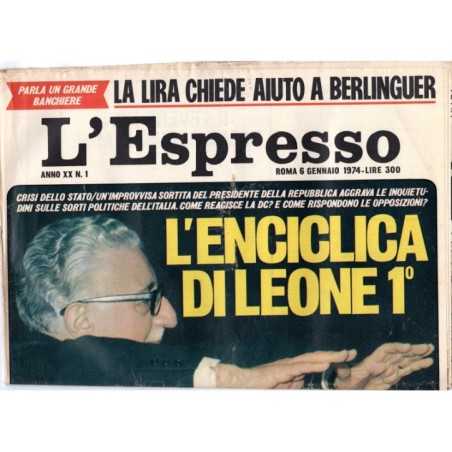L'ESPRESSO-n 1, 6 gennaio-1974