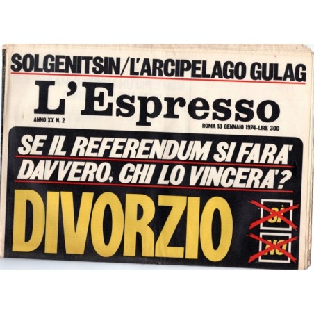 L'ESPRESSO-n 2, 13 gennaio-1974